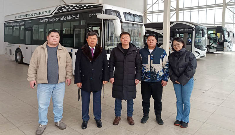 ХБНГУ-ийн Еврабус компанийн Казакстан улс дахь FalconEuroBus цахилгаан автобусын үйлдвэртэй танилцав